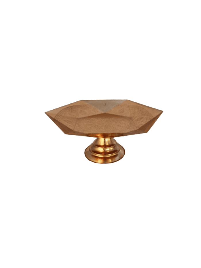 Serving tray with stand